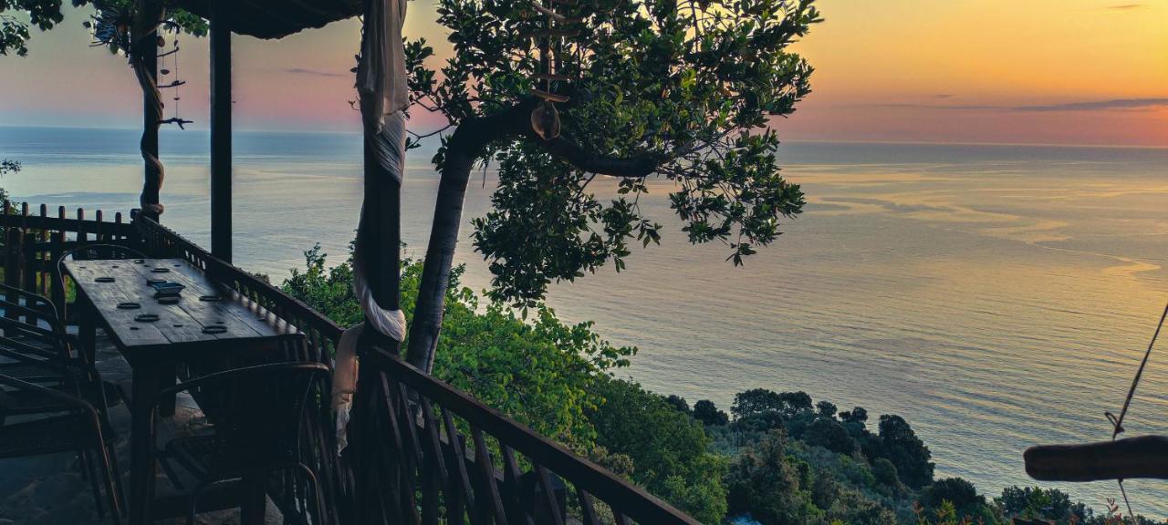 Вілла Balcony On The Rocks Agioi Saranta Екстер'єр фото